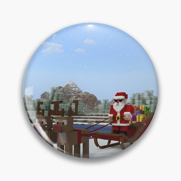 Item preview, Pixel Santa Sleigh Ride designed and sold by ReykorShop.