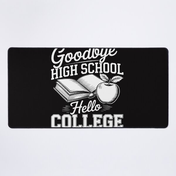 Item preview, Goodbye high school hello college First day of school 2025 designed and sold by OlafLica.