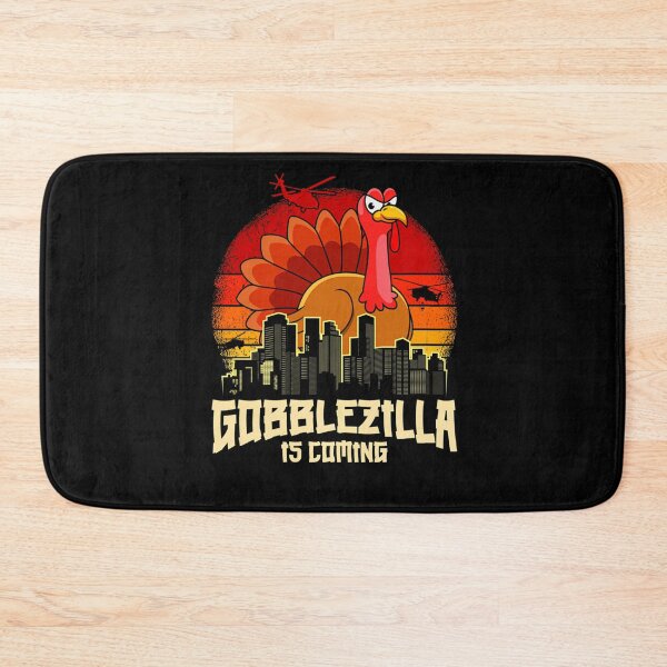 Item preview, Retro Style Funny Gobblezilla Humor Happy Quote Thanksgiving designed and sold by nguyenconguan80.