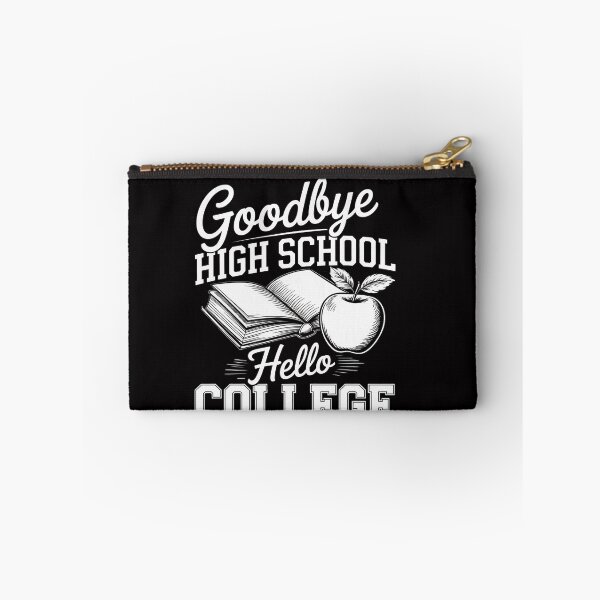 Item preview, Goodbye high school hello college First day of school 2025 designed and sold by OlafLica.