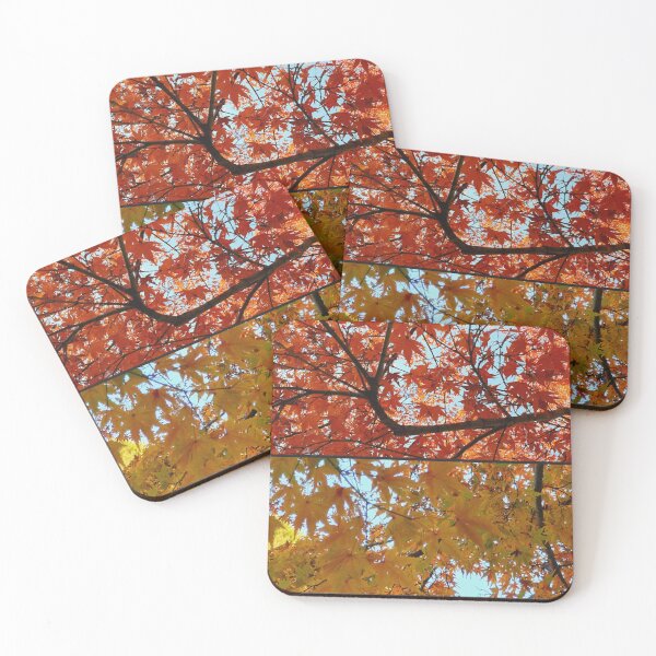 Item preview, Japanese Garden autumn leaves collage -  fall foliage  designed and sold by TalBright.