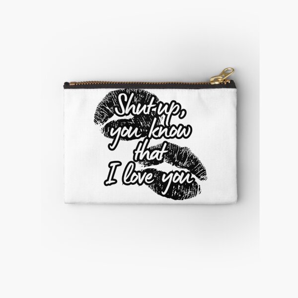 Item preview, Shut Up Easy Sapphic Kiss - Black White designed and sold by EvergreenRevolt.