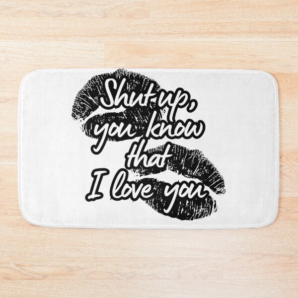 Item preview, Shut Up Easy Sapphic Kiss - Black White designed and sold by EvergreenRevolt.