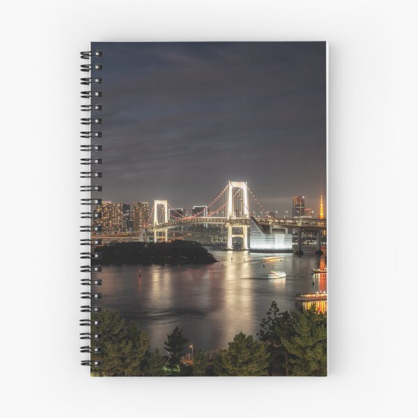 Item preview, Rainbow Bridge in Tokyo at Night designed and sold by aaronchoi.