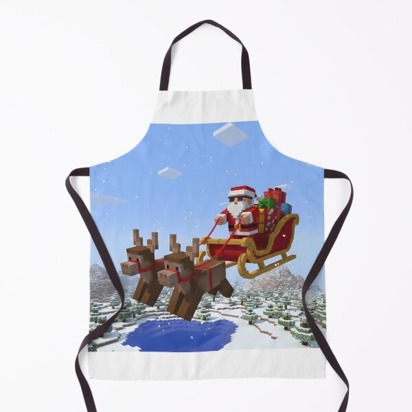 Item preview, Pixel Santa Flying Sleigh designed and sold by ReykorShop.