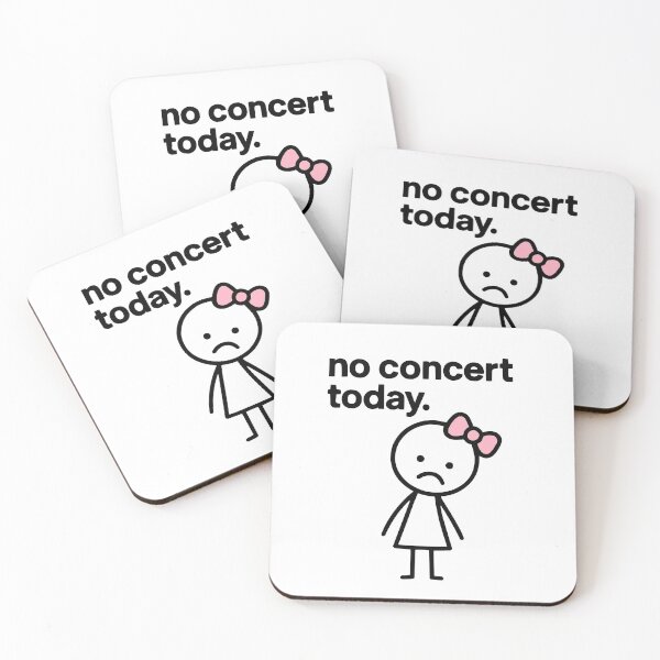 Item preview, No Concert Today Sad Girl 2 Funny Music Fan Vibes designed and sold by Lichtisign.