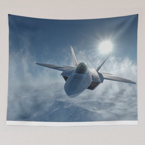 Item preview, F-22 Under Polar Sun designed and sold by Skyframe Aviation.