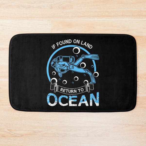 Item preview, If Found On Land Return To Ocean Diver Diving designed and sold by JosephineSarah.