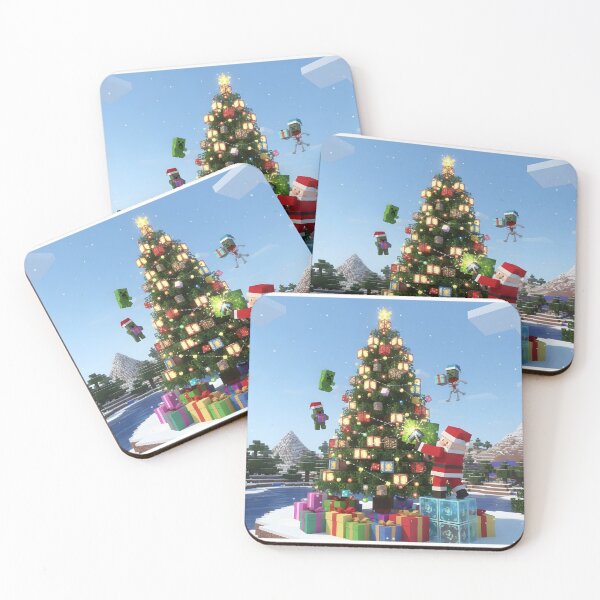 Item preview, Pixel Christmas Tree Celebration designed and sold by ReykorShop.