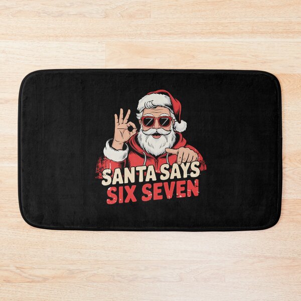 Item preview, Happy Six Santa Says Retro Seven Santa Claus Bruh Holiday designed and sold by ChadnoSmith.