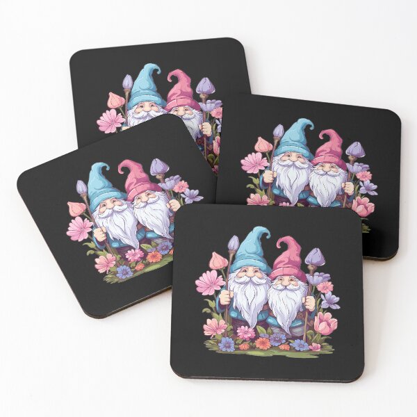 Item preview, Colorful Garden Gnome With Flowers I Garden Gnome designed and sold by JosephineSarah.