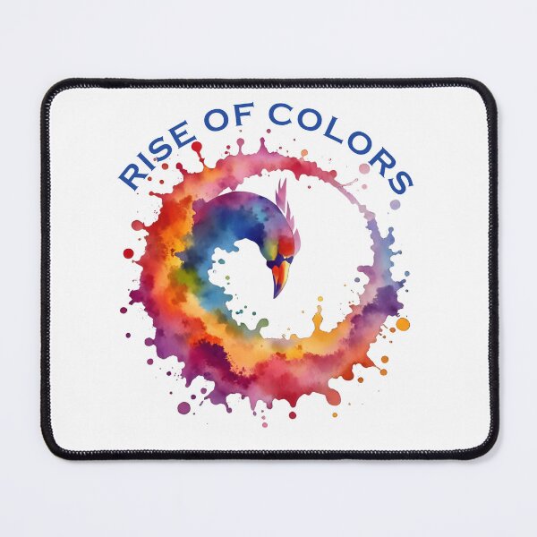 Item preview, Rise of Colors Phoenix Logo – Vibrant Abstract Firebird Symbol designed and sold by ArtiFize Store.