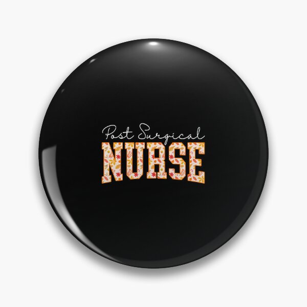 Item preview, Floral Autumn Post Surgical Nurse Operating Room Surgical Rn designed and sold by MyraLorri.