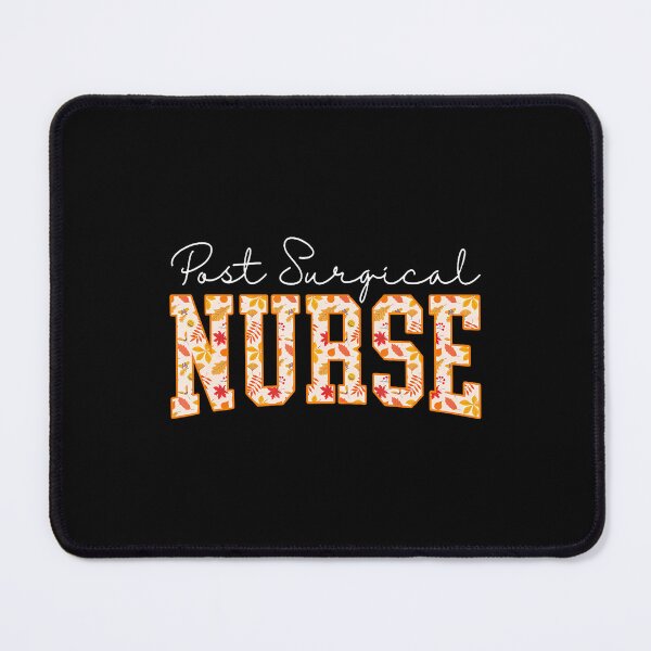 Item preview, Floral Autumn Post Surgical Nurse Operating Room Surgical Rn designed and sold by MyraLorri.