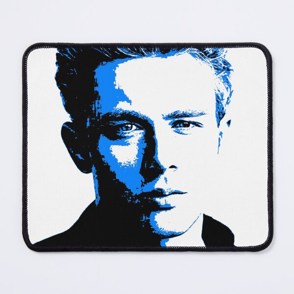 Item preview, James Dean Blue Stencil 2 Tribute Walls Of Fame Aust  Digital Fanart designed and sold by WallsOfFameAust.