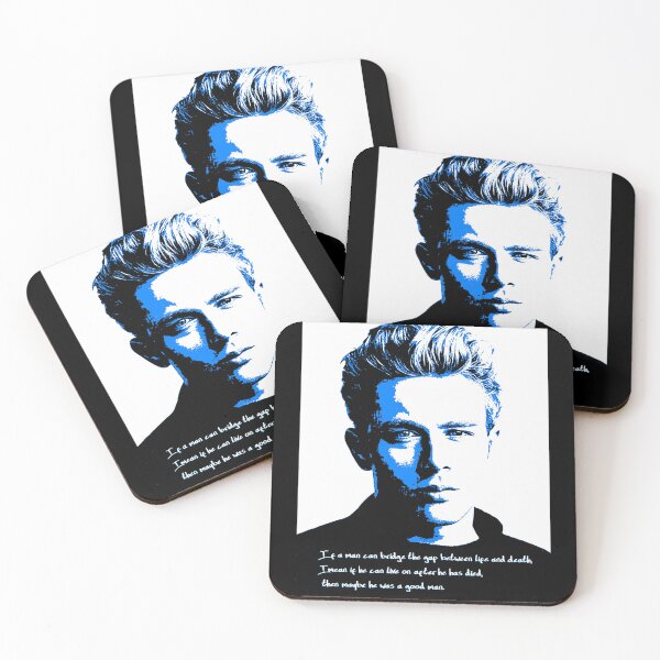 Item preview, James Dean Blue Stencil 2 Tribute Walls Of Fame Aust  Digital Fanart designed and sold by WallsOfFameAust.