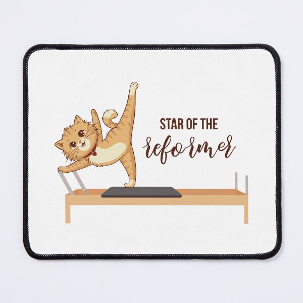 Item preview, Cute Pilates Cat – “Star of the reformer ” designed and sold by sashica.