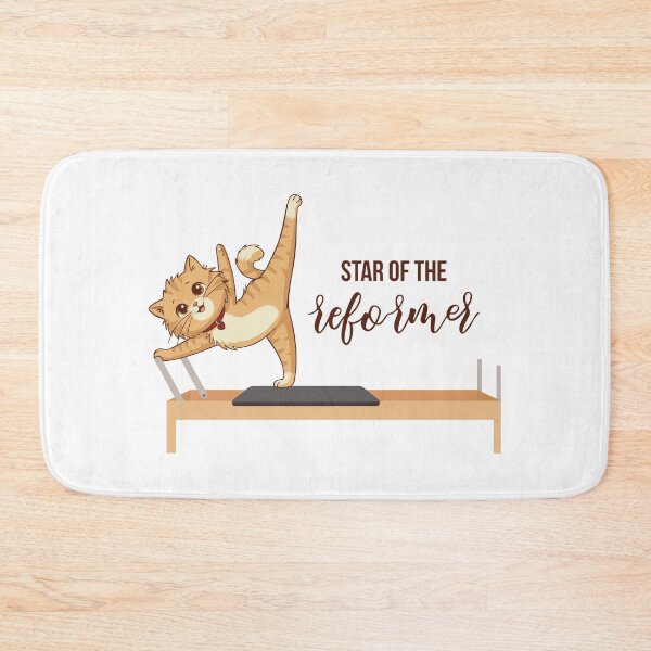 Item preview, Cute Pilates Cat – “Star of the reformer ” designed and sold by sashica.