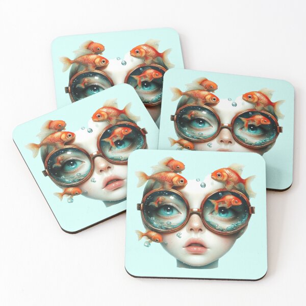 Item preview, Surreal Underwater Fantasy Art designed and sold by CharlottePlaceArt.