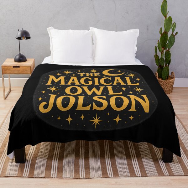 Item preview, The Magical Owl Jolson Vintage Sign designed and sold by JosephJsYoung.