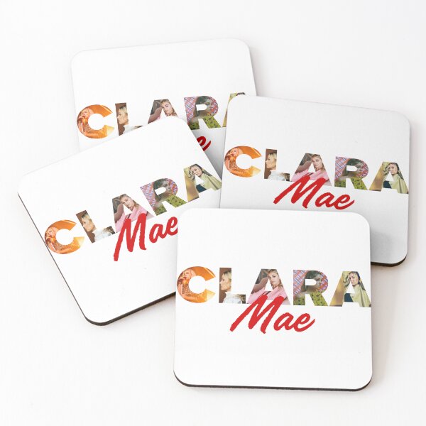 Item preview, Clara mae music album cover art typography designed and sold by ARTeez⭐️⭐️⭐️⭐️⭐️.