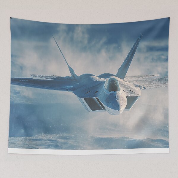 Item preview, F-22 in the Arctic Updraft designed and sold by Skyframe Aviation.