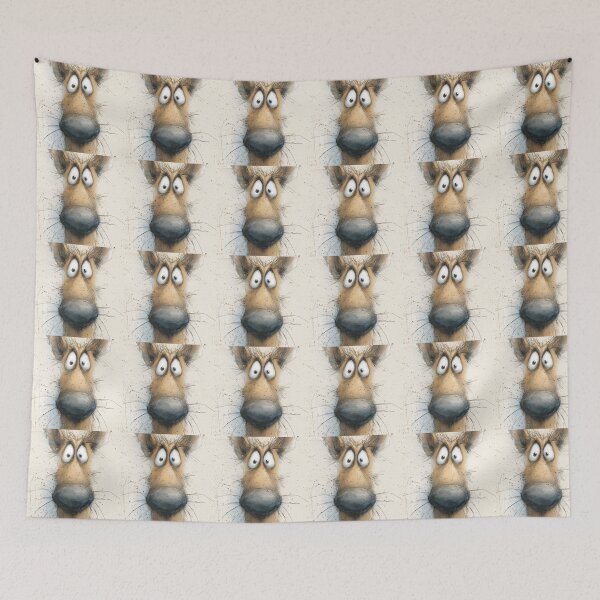 Item preview, German Shepherd Alsatian Dog ‘ Gem ' by Shirley MacArthur designed and sold by Shirley MacArthur Art.