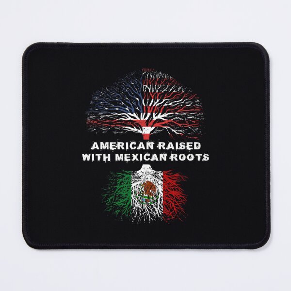 Item preview, American Raised with Mexican Roots USA Flag designed and sold by wqlyezcbw4.