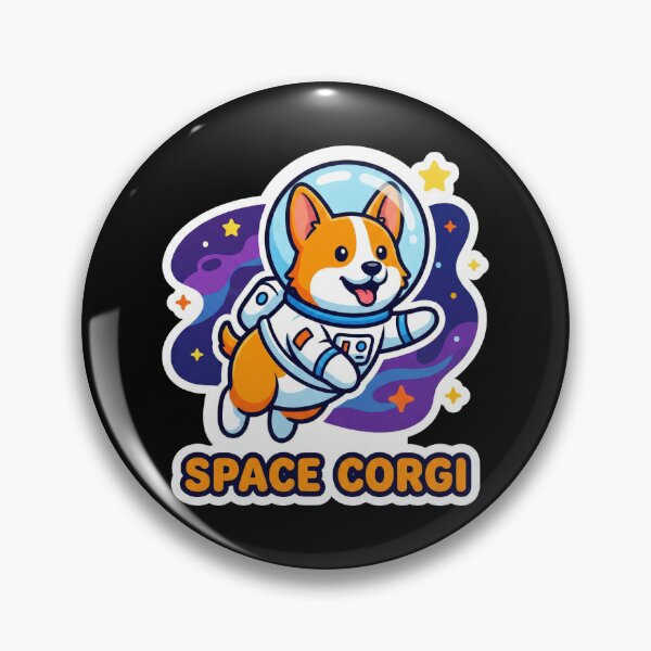 Item preview, Cute Space Corgi Astronaut designed and sold by flagshiptee.