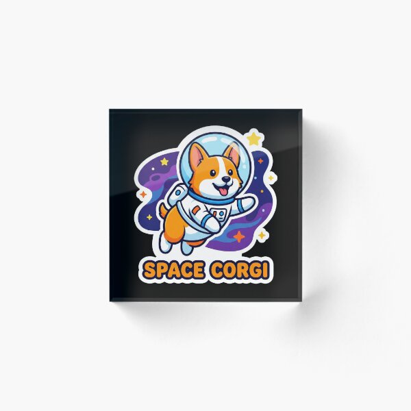 Item preview, Cute Space Corgi Astronaut designed and sold by flagshiptee.