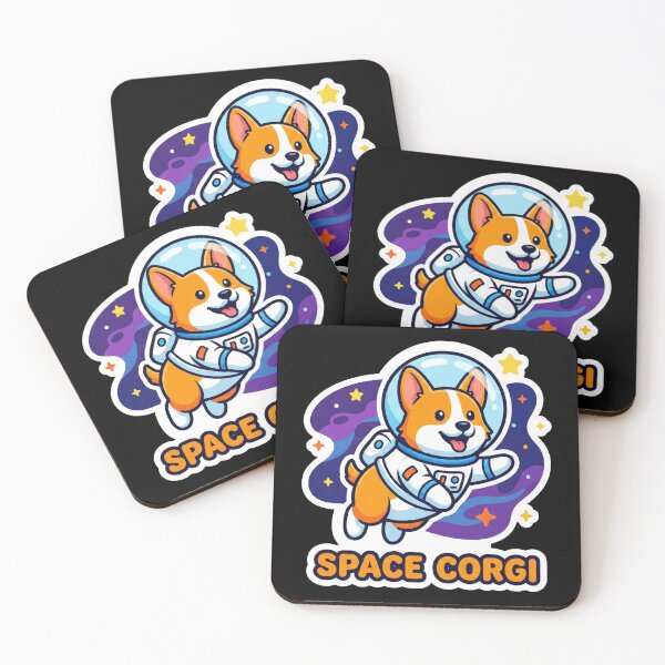 Item preview, Cute Space Corgi Astronaut designed and sold by flagshiptee.