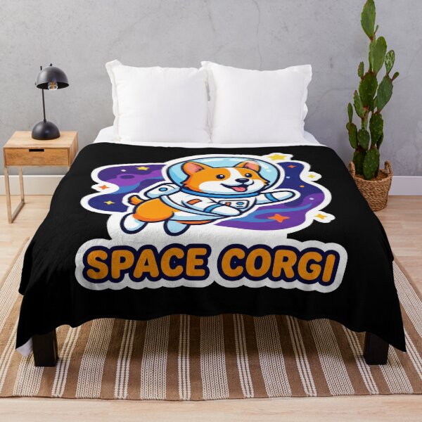 Item preview, Cute Space Corgi Astronaut designed and sold by flagshiptee.