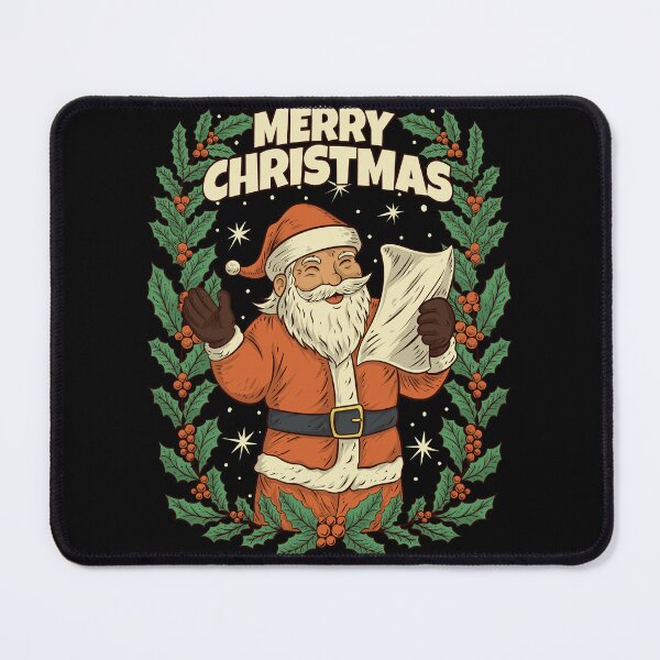 Item preview, Vintage Santa Claus Reading The Nice List – Classic Christmas Illustration designed and sold by Kewessthetic.