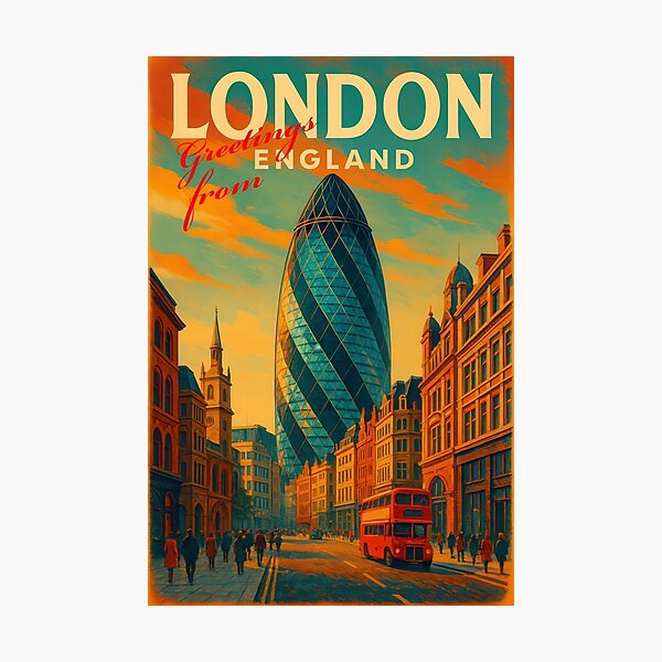 Item preview, Saludos retro y vintage desde Londres - El Pepinillo designed and sold by Earth Celebration Designs.
