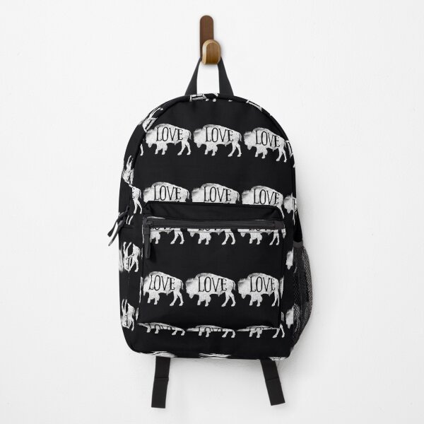 Item preview, American Vintage Buffalo Silhouette Love Bison  designed and sold by wqlyezcbw4.