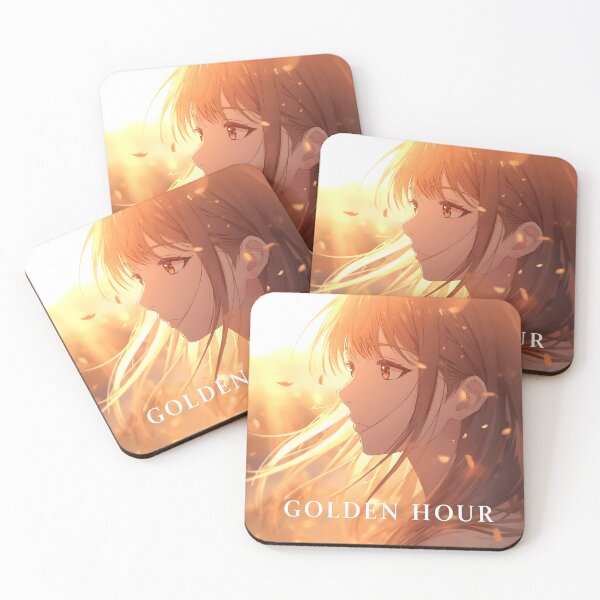 Item preview, GOLDEN HOUR - Lofi Anime Girl Portrait Warm Sunlight Aesthetic designed and sold by MugenAnime.