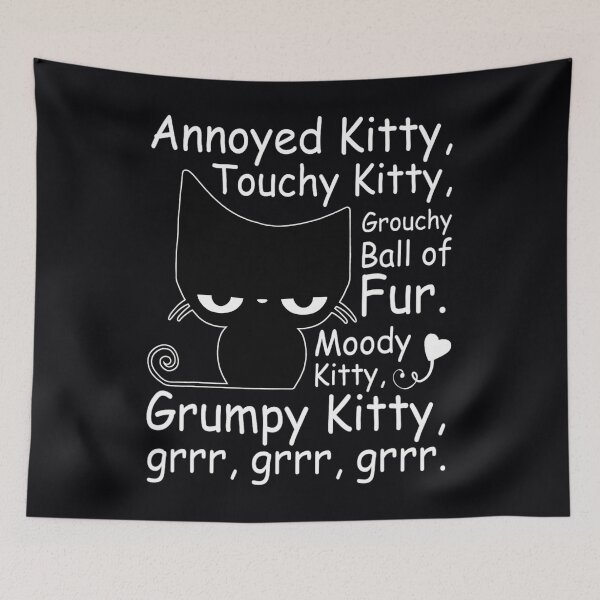 Item preview, Angry Cat Kitten Lover Funny Attitude Fur Pet Owner  designed and sold by wqlyezcbw4.
