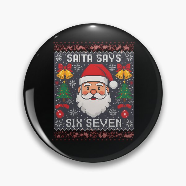 Item preview, Seven Claus Holiday Bruh Six Says Santa Retro Santa Happy designed and sold by ChadnoSmith.