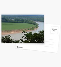ohio river farm Postcards