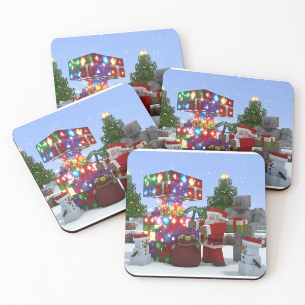 Item preview, Pixel Santa and Blocky Friends designed and sold by ReykorShop.