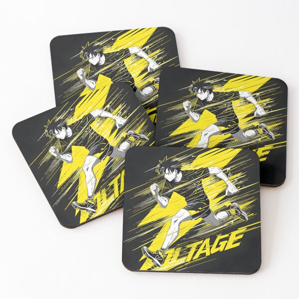 Item preview, VOLTAGE - Anime Runner Energy Streetwear Lightning Bolt Art designed and sold by MugenAnime.
