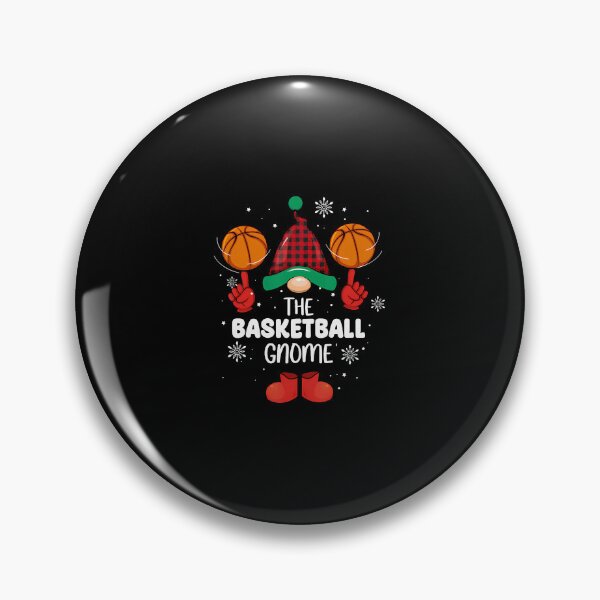 Item preview, Matching Family Christmas Basketball Gnome Red Buffalo Plaid designed and sold by CharlotteSandra.