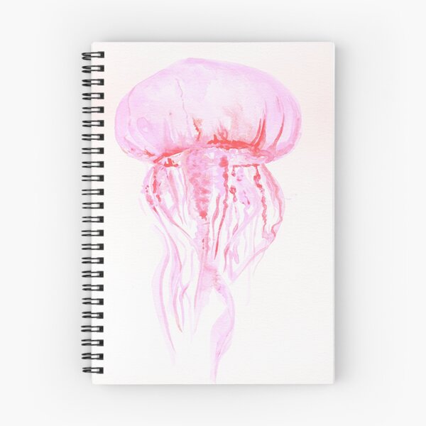 Item preview, Pink Jellyfish, blush sealife, nursery designed and sold by Myartspace.