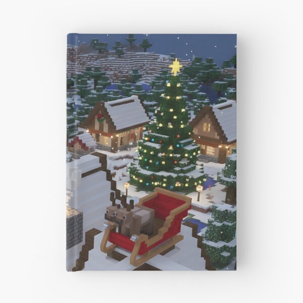 Item preview, Pixel Santa on Rooftop Night designed and sold by ReykorShop.