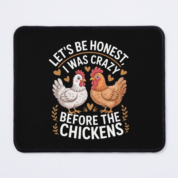 Item preview, Funny Crazy Chicken Lady Joke Backyard Poultry Lover Humor designed and sold by GeorgeneCharlo.
