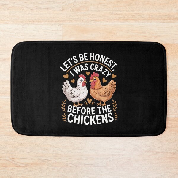 Item preview, Funny Crazy Chicken Lady Joke Backyard Poultry Lover Humor designed and sold by GeorgeneCharlo.