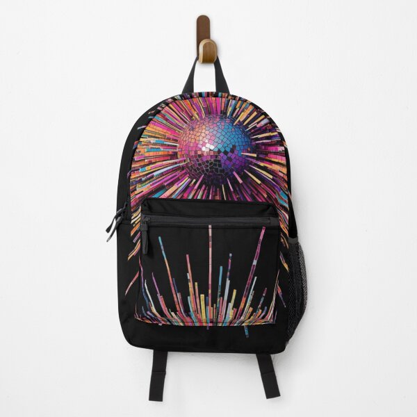 Item preview, Colorful Mosaic Disco Explosion – Vibrant Pop Art Street Art Sphere designed and sold by PLUSHIWORLDtm.