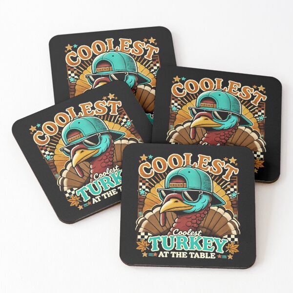Item preview, Turkey Thankful Vintage Coolest Day At Table Turkey Happy designed and sold by GeoroSturgis.