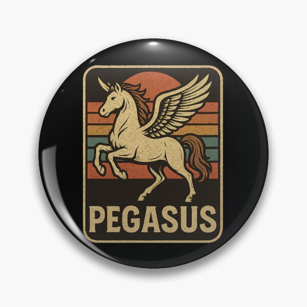 Item preview, Vintage Mythical Pegasus designed and sold by SidTastic .