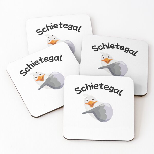 Item preview, Funny seagull cartoon – North German humor | Humorous coastal bird designed and sold by Fies-und-Fein.